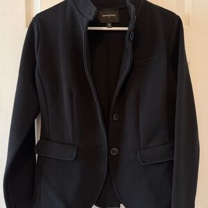 Banana Republic Knit Blazer Black